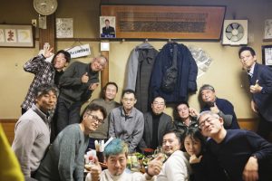 社工同期会@緑が丘のちゃんこ屋芝松